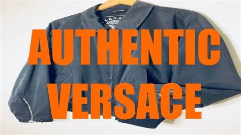 how to check is a versace jeans sweater is authentic|authentication of Versace products.